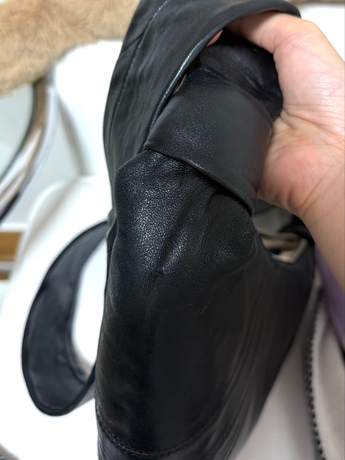 르메르 크루아상백 범백 블랙 정품 상품이미지5
