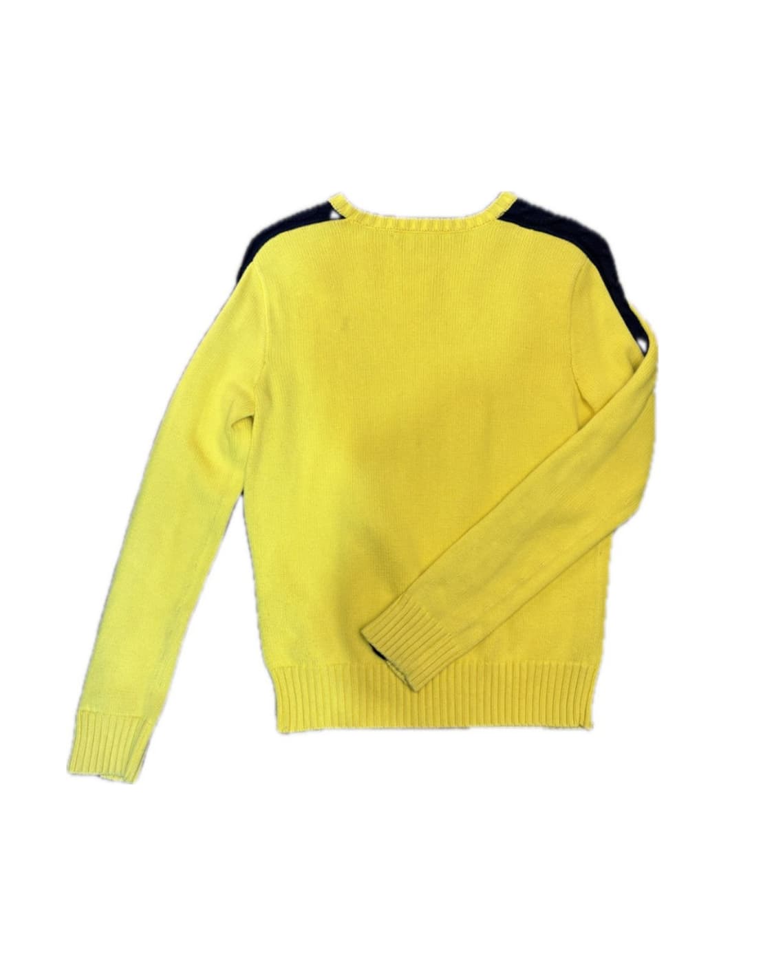 랄프로렌 골프 소매 배색 니트 M 상품이미지3