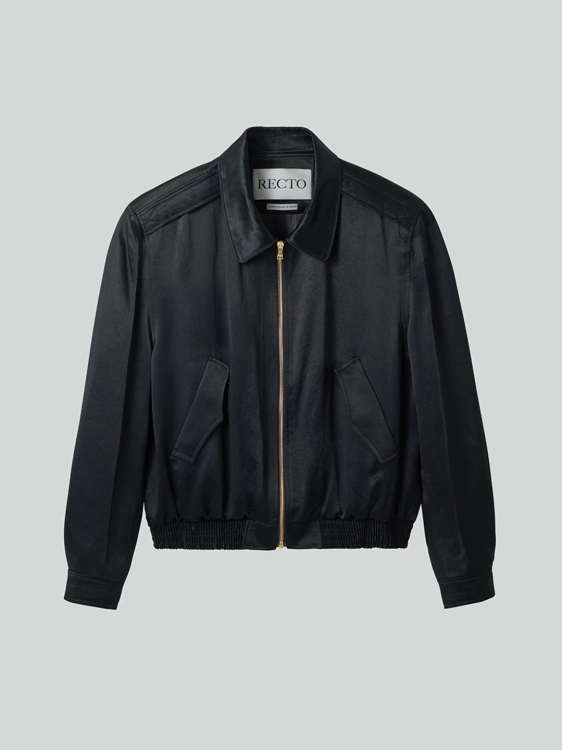 [L] 렉토 80s 플루이드 벤 카스틸라 밤무대 자켓 블랙 상품이미지8