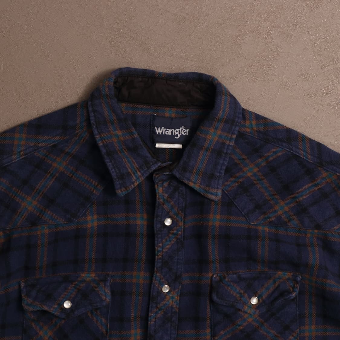 랭글러 웨스턴 체크 울 셔츠 A1553 상품이미지2