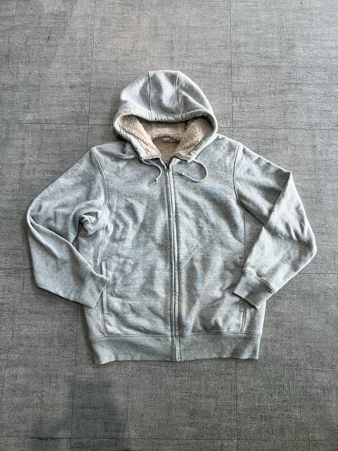 Uniqlo 유니클로 올드스쿨아메카지 보아털 후드집업 상품이미지1