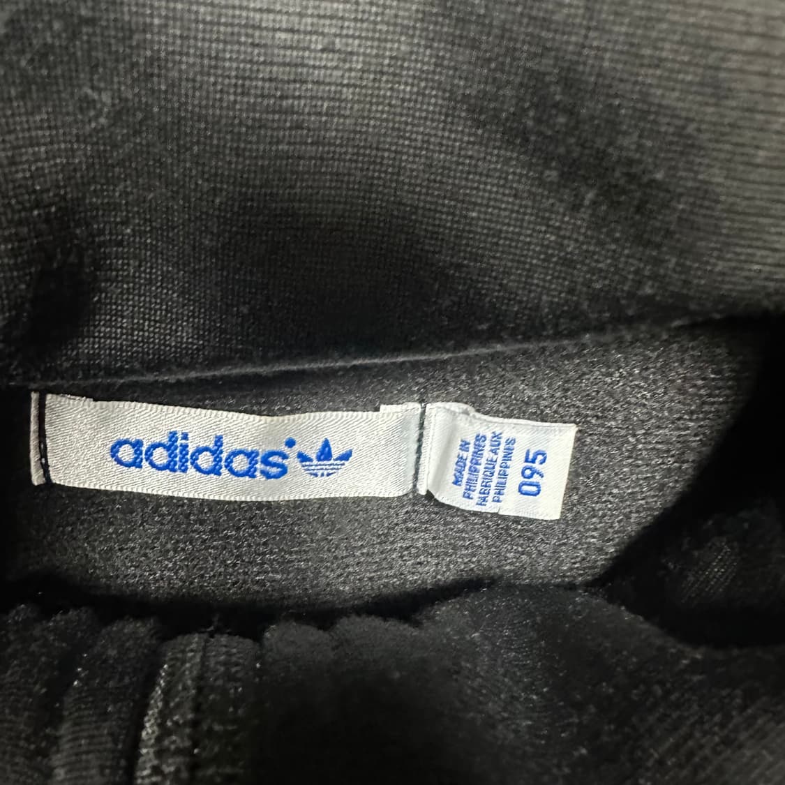 ✨ (바배) 아디다스 파이어버드 빅로고 블랙 트랙탑 져지 상품이미지3