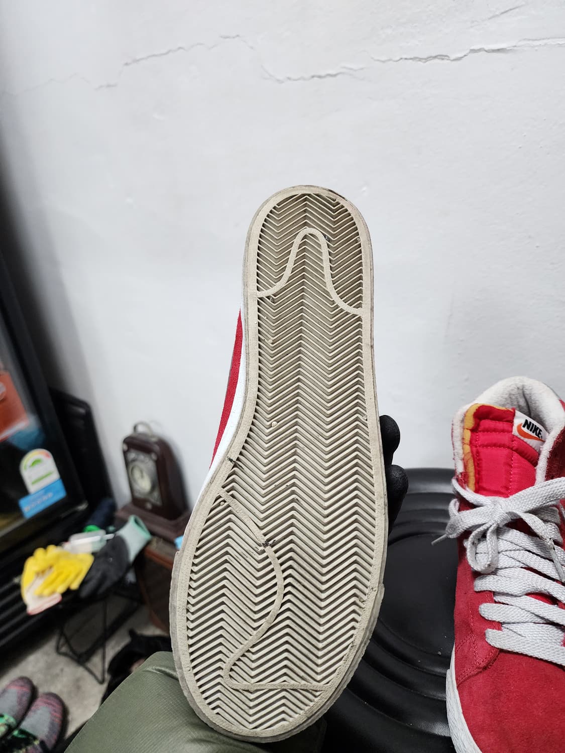 Nike 나이키 블레이져 미드 프리미엄 빈티지 레드 상품이미지9