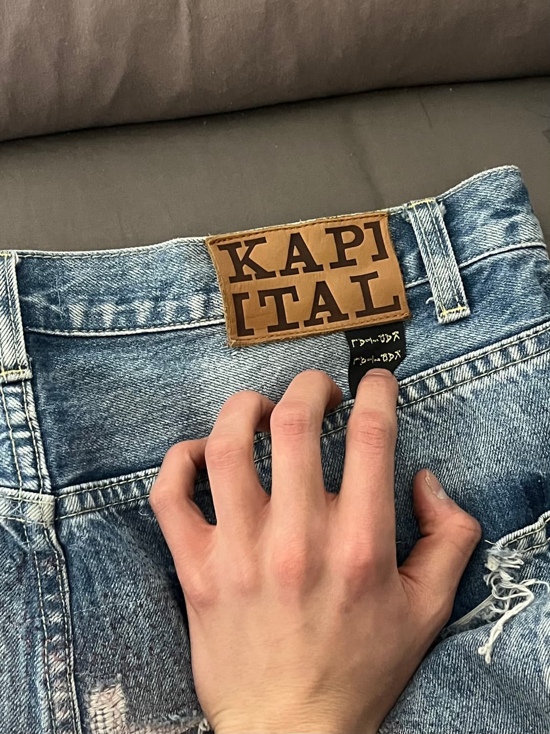 [34] KAPITAL KOUNTRY 5P Boro RepairDenim 상품이미지4