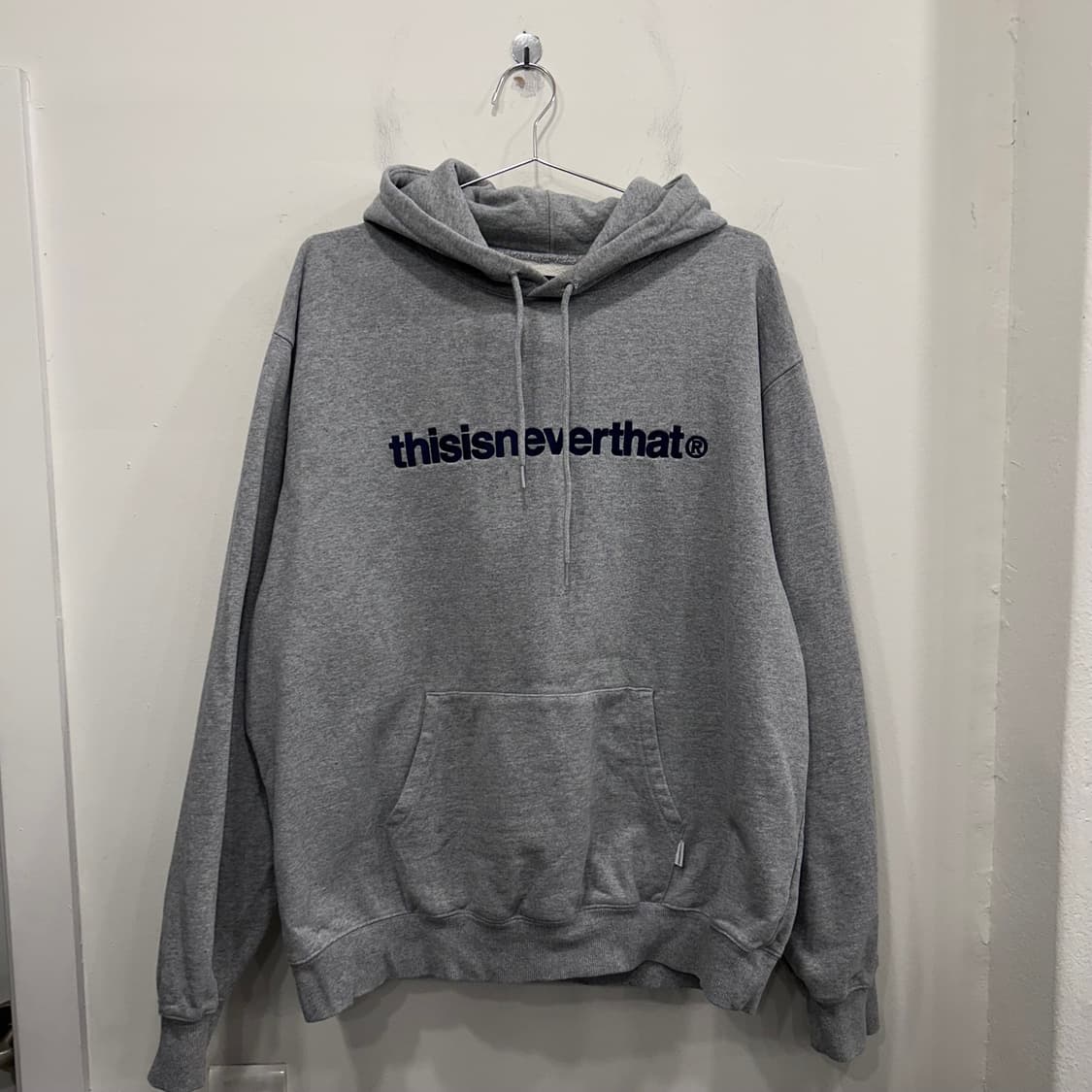 디스이즈네버댓 클래식 로고 헤비코튼 후드티 상품이미지2