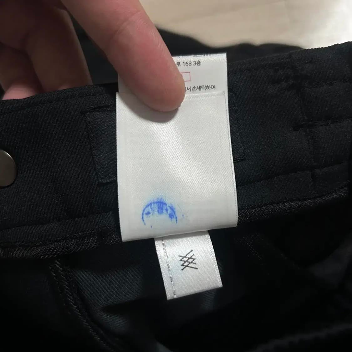 어뉴 골프 블랙 카고팬츠(XL) 상품이미지3