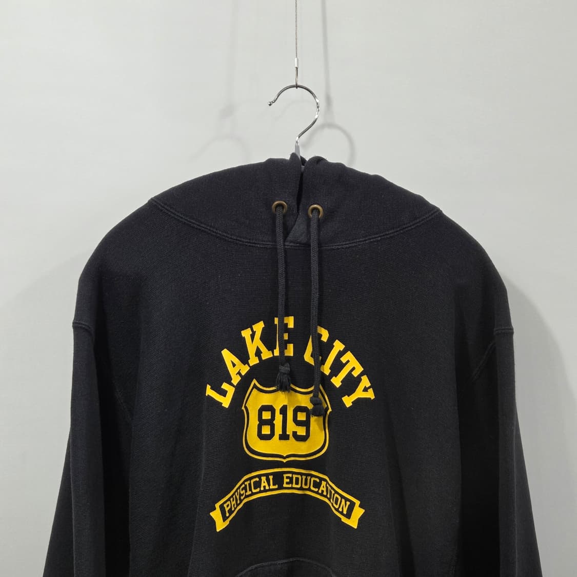 챔피온 블루택 리버스위브 프린팅 기모 후드티 XL  상품이미지2