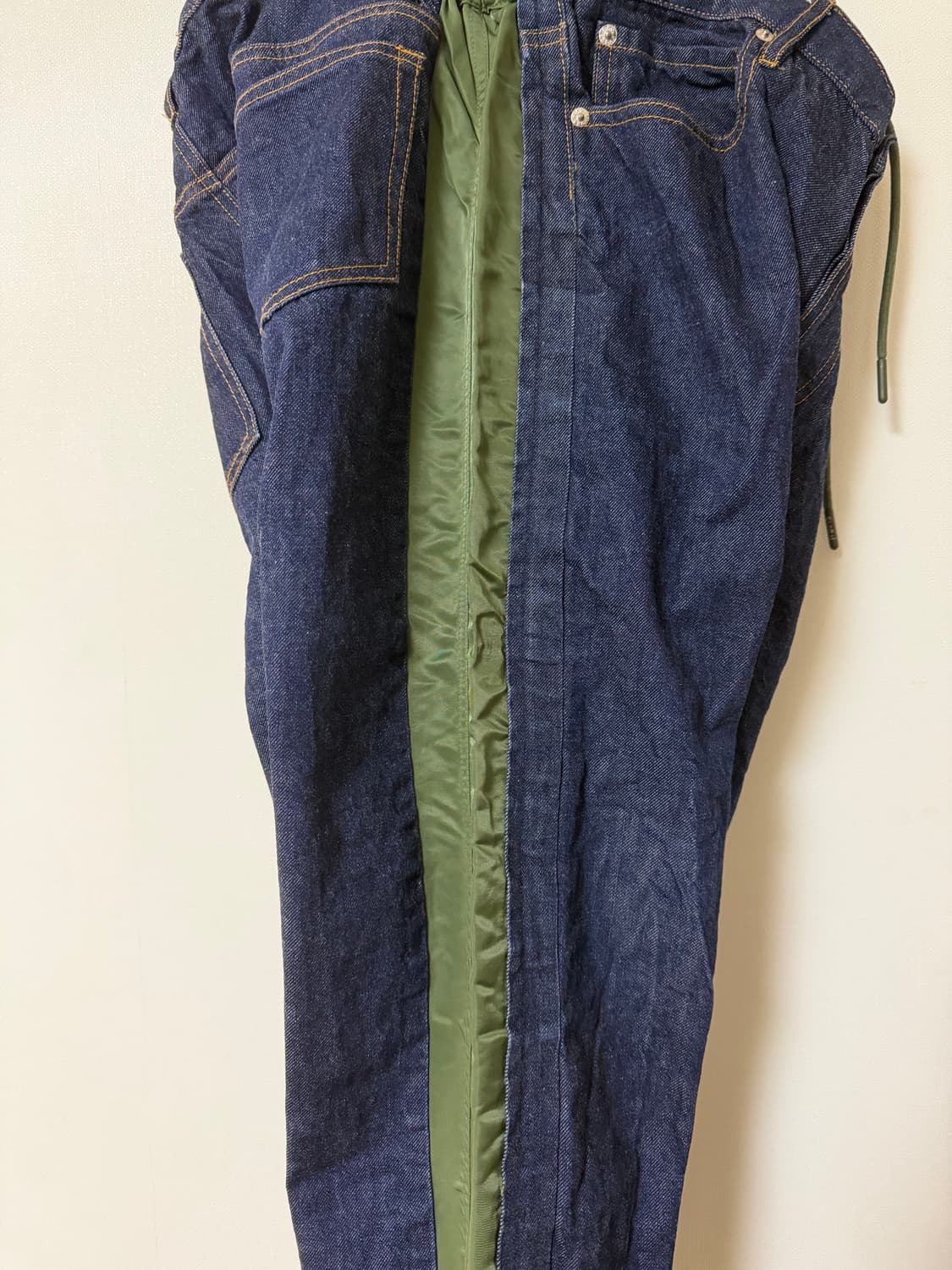 Sacai X A.P.C 데님 팬츠 [XL] 상품이미지5