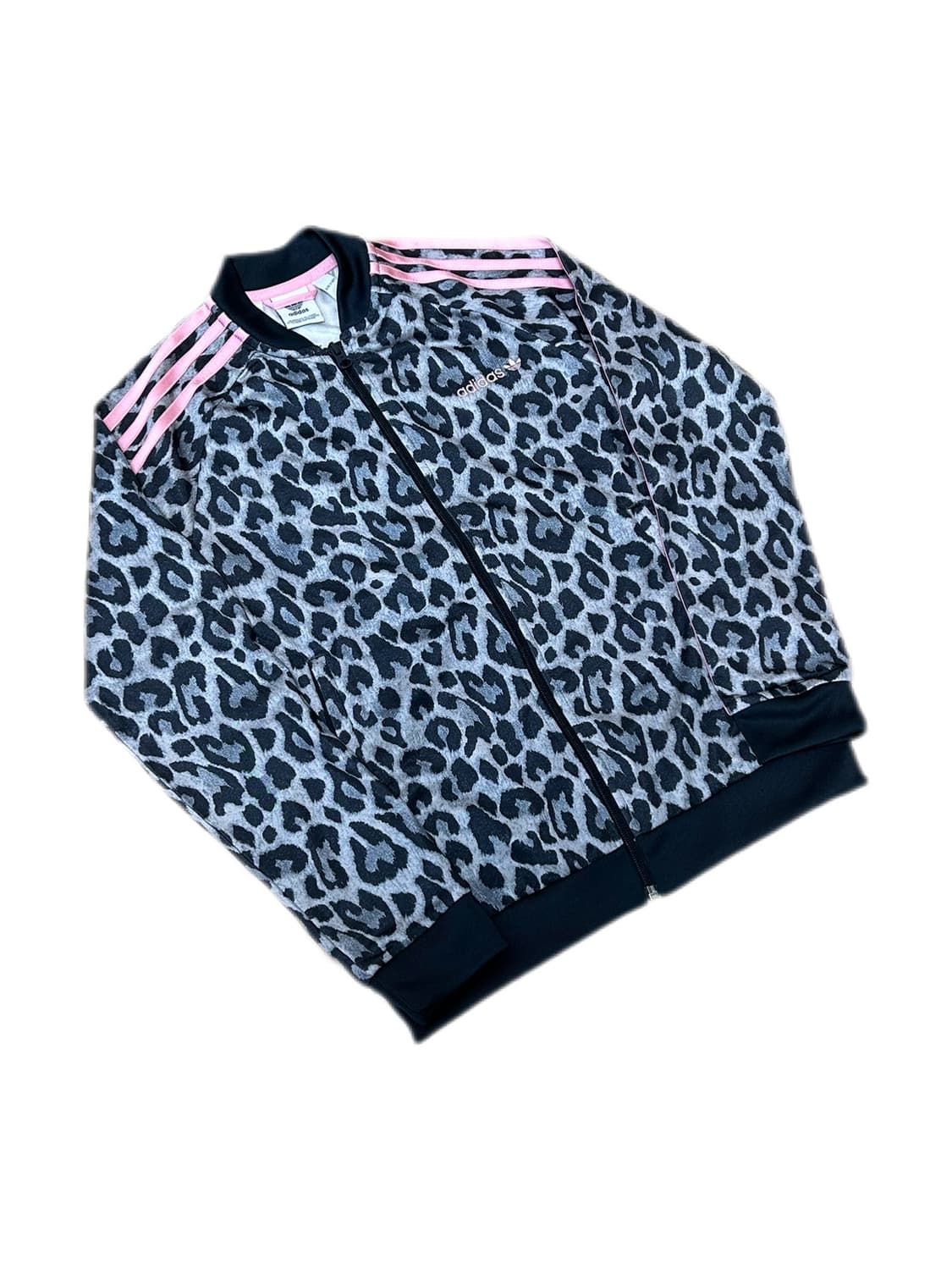 아디다스 베켄바우어 갸루 레오파드 핑크 트랙탑 져지 상품이미지1