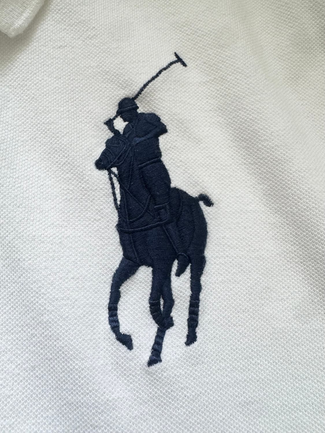 폴로 랄프로렌 빅포니 화이트 카라 빈팔티  상품이미지3