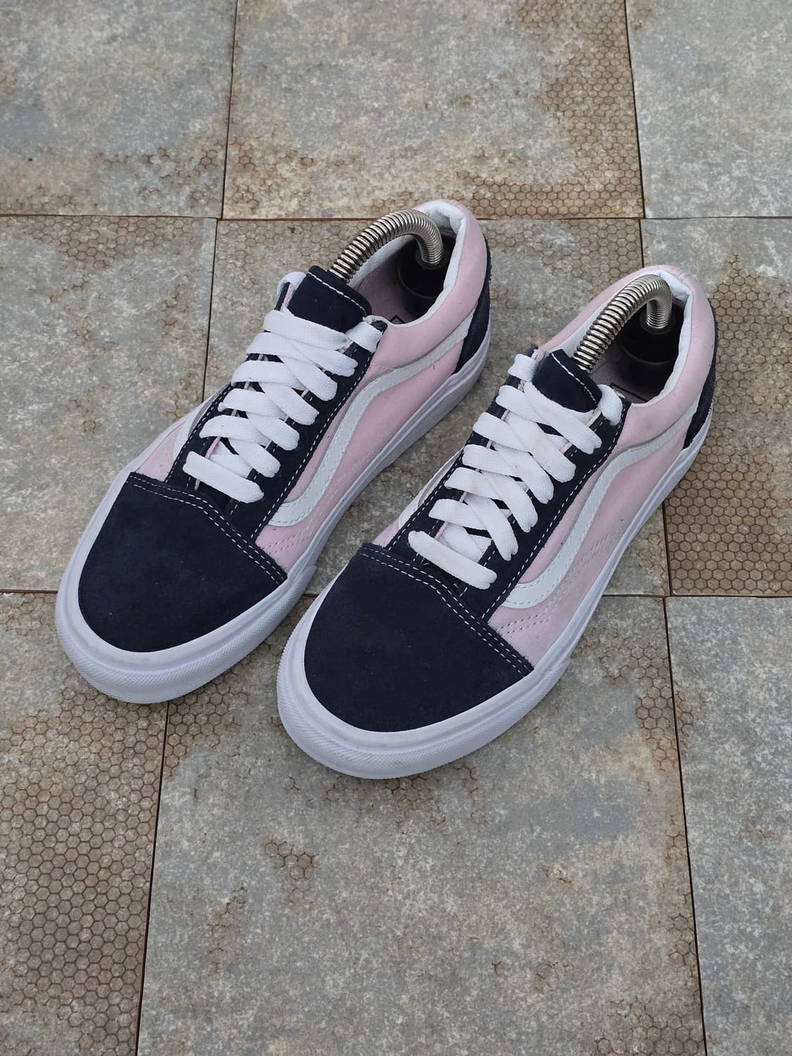 (220)반스 올드스쿨 핑크 네이비 상품이미지1