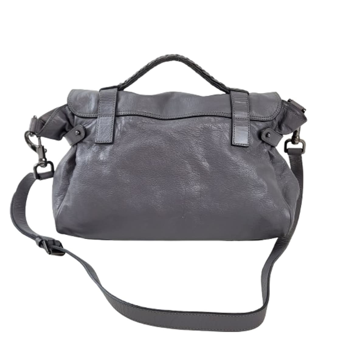 정품 멀버리 알렉사 메탈그레이 미듐 상품이미지7