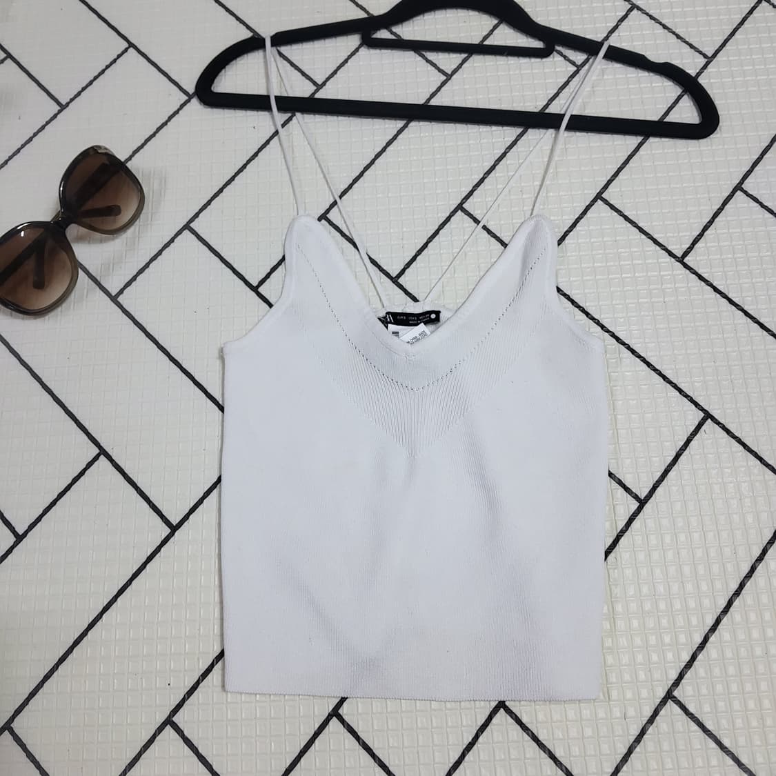 Zara 니트 탱크탑 자라 니트 나시 s 상품이미지7