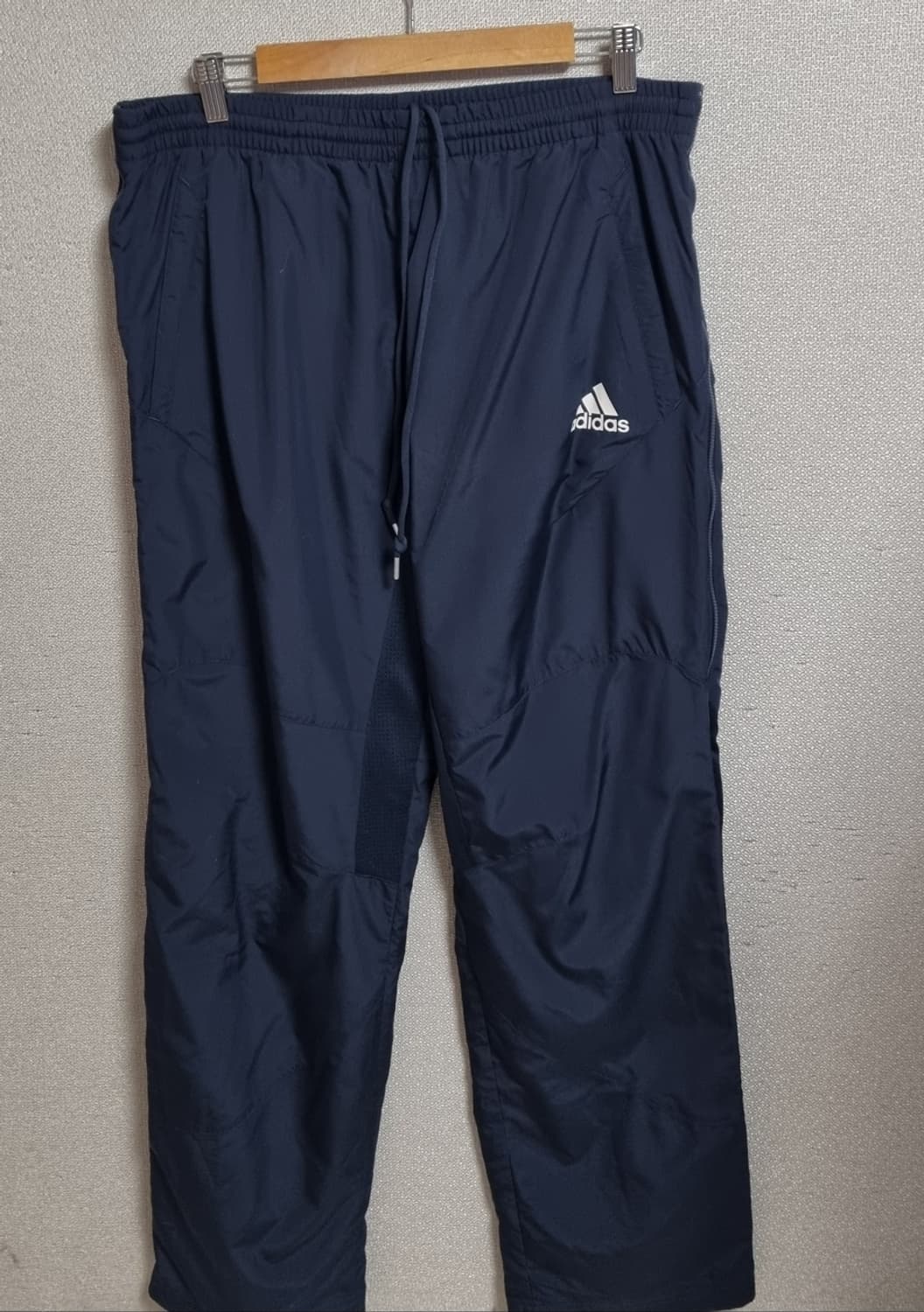 실측 L (100) 아디다스 네이비 트레이닝 우븐팬츠 상품이미지1