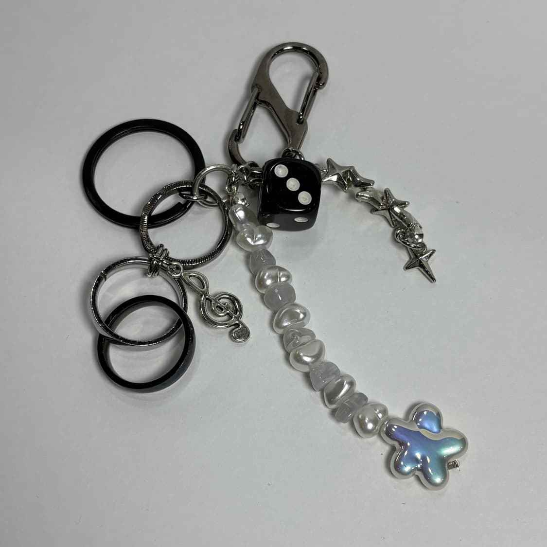 핸드메이드 Black Punk 키링 001 상품이미지4