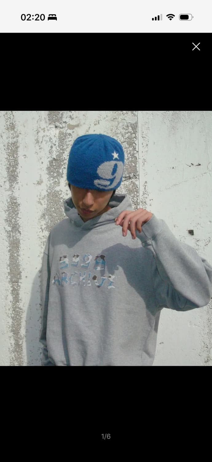 9999 아카이브 알파카 비니  상품이미지1