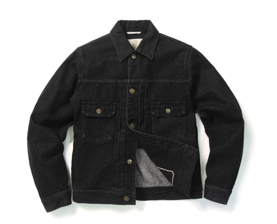 바스통 110 데님 트러커 자켓 상품이미지1