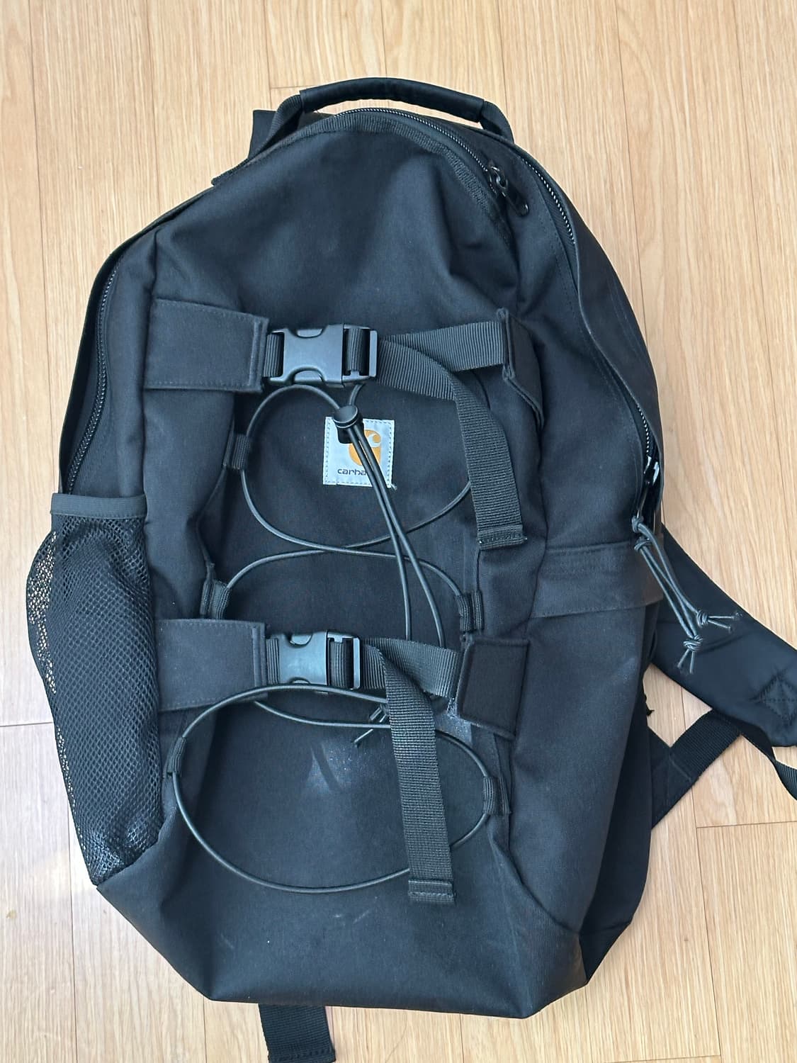 칼하트 킥 플립 백팩 블랙 상품이미지1