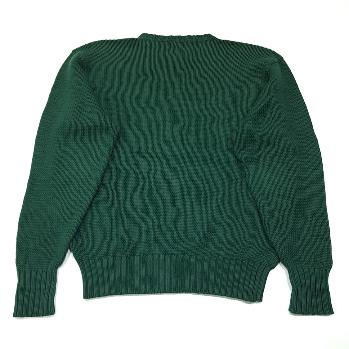 CL044 폴로 코튼 90s블루라벨 헤비웨이트 헌터그린 니트 스웨터 상품이미지6
