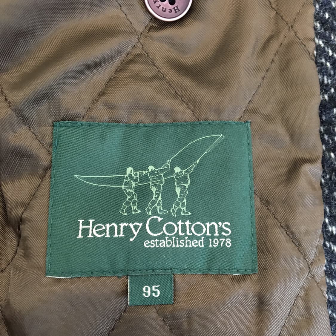 헨리코튼 모직 체스터코트 95 누빔안감  상품이미지8