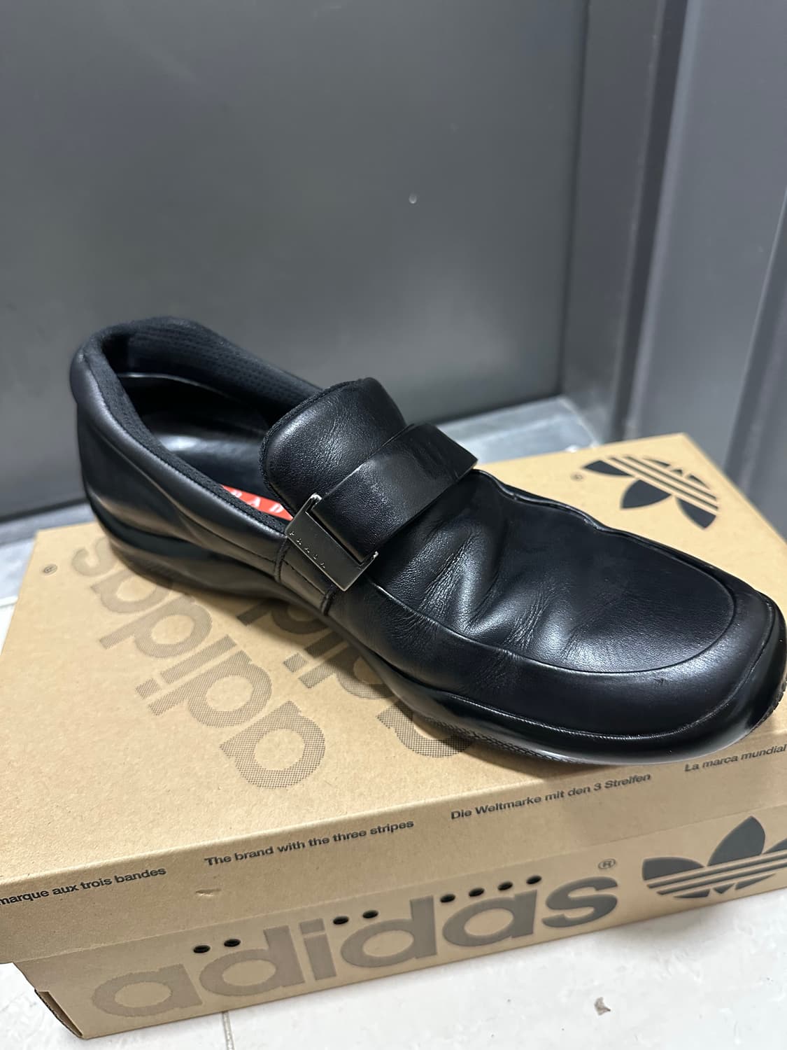 프라다 스포츠 스트랩 로퍼 7.5 상품이미지6