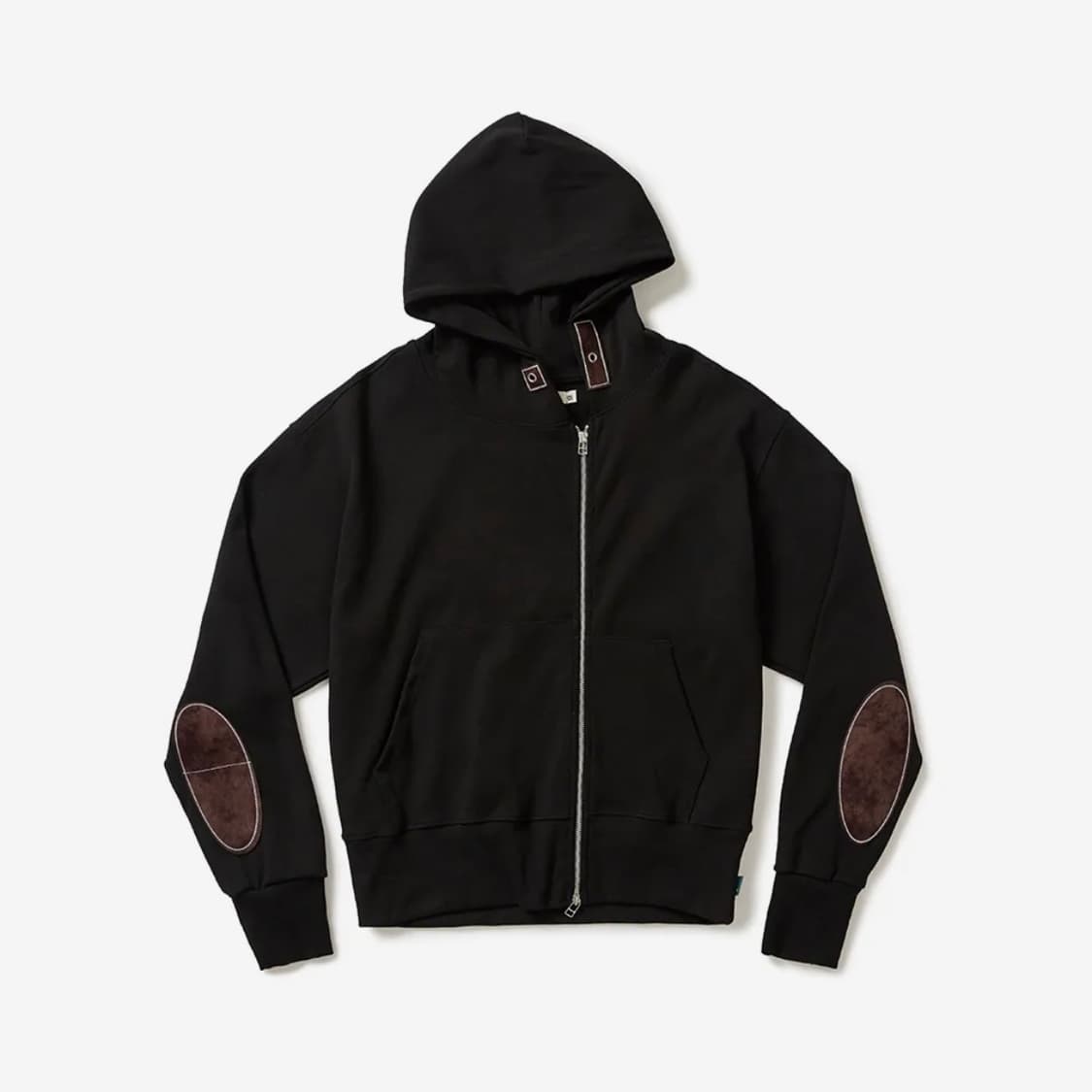 Writer hooded zip-up / Black 상품이미지1