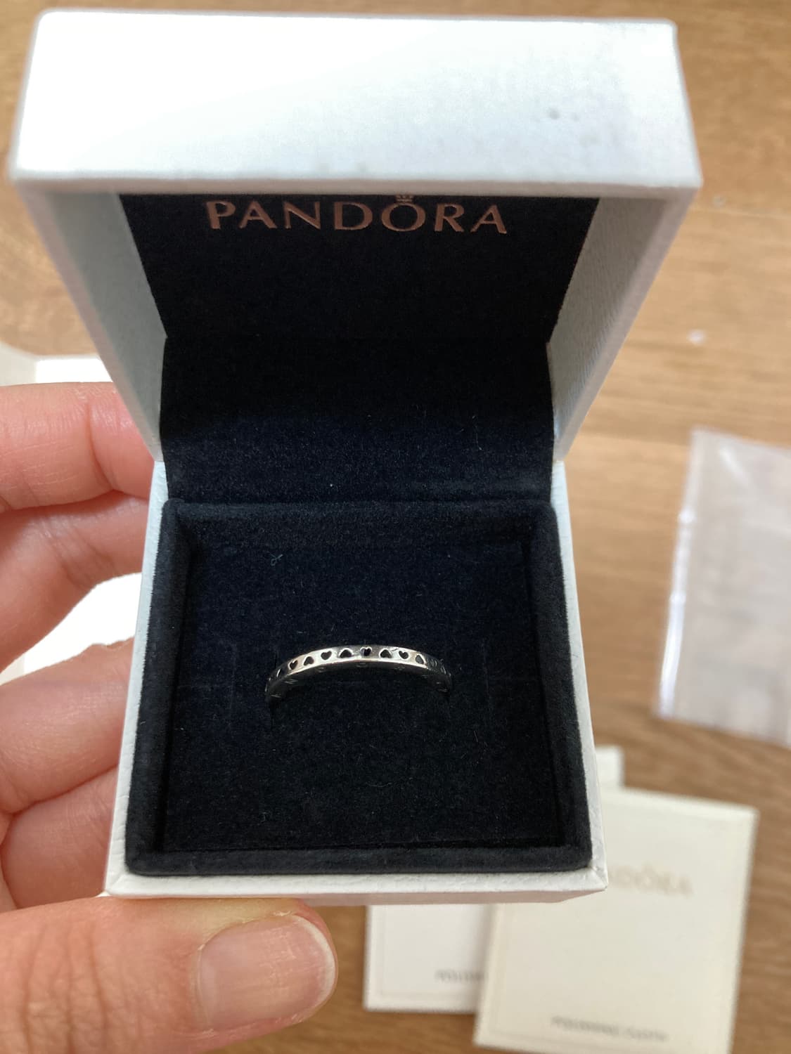 판도라 시그니처 하트링 상품이미지4