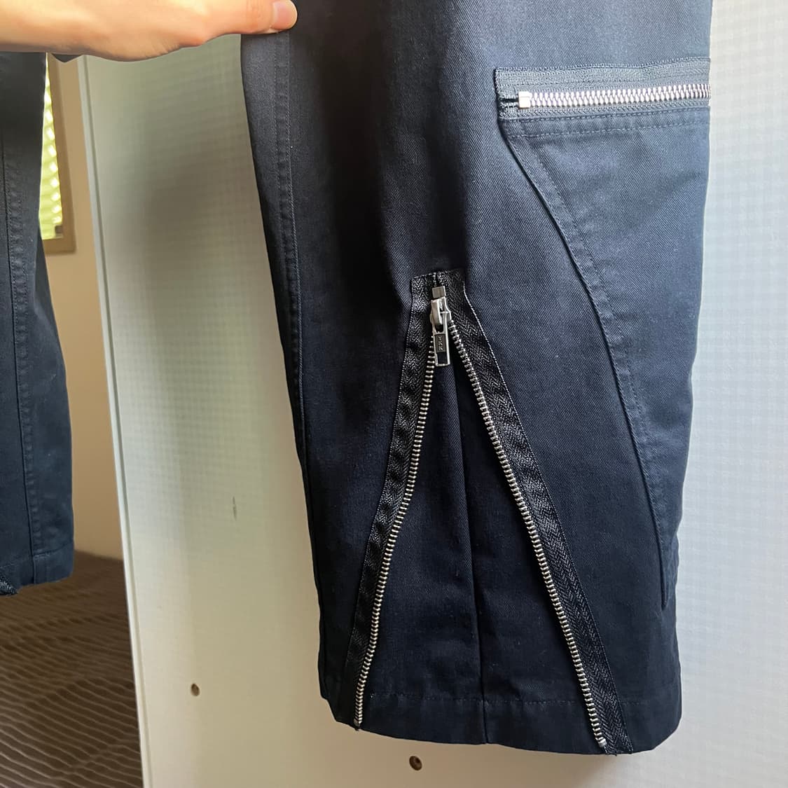 밀리터리 트랜스폼 치노팬츠 블랙 상품이미지4