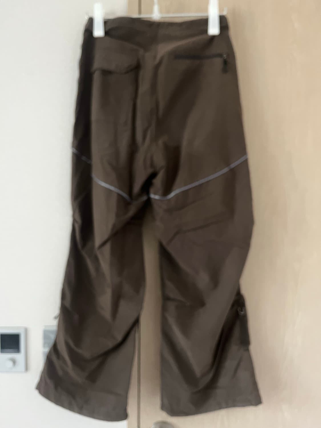 코이세이오 스트랩 라인 팬츠 브라운 1 상품이미지3