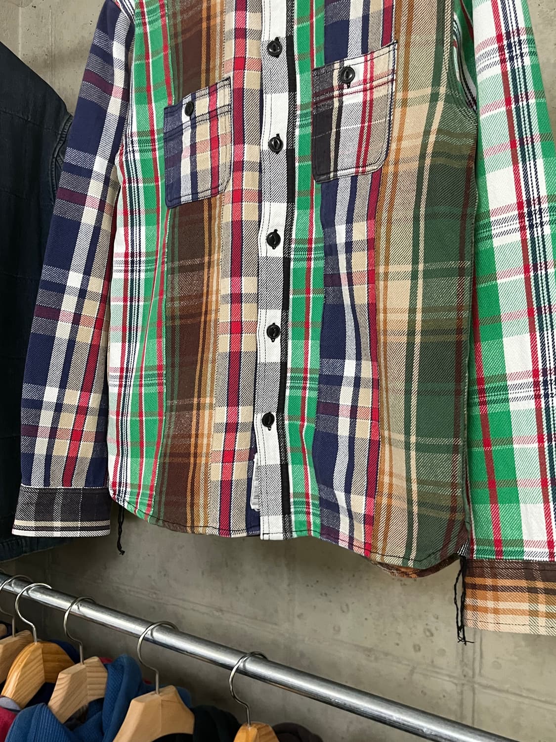 Houston Japan Heavy Cotton Check Shirt 상품이미지3