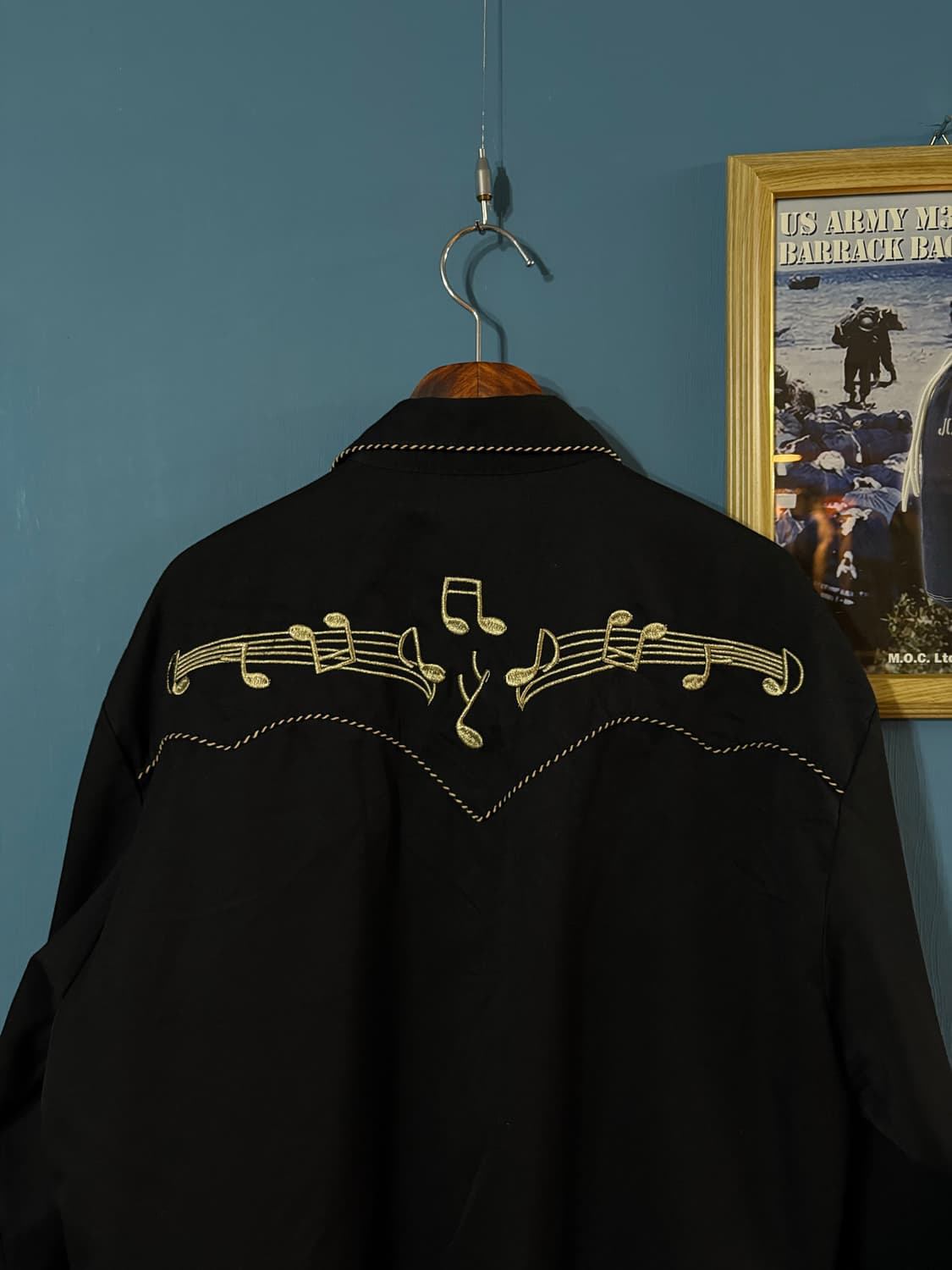 Scully Black Embroidered Pearl Snap Shir 상품이미지8