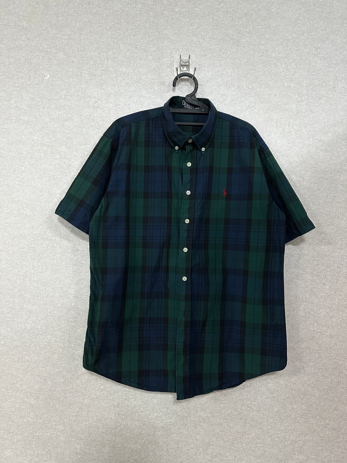 폴로랄프로렌 체크 반팔셔츠 상품이미지2