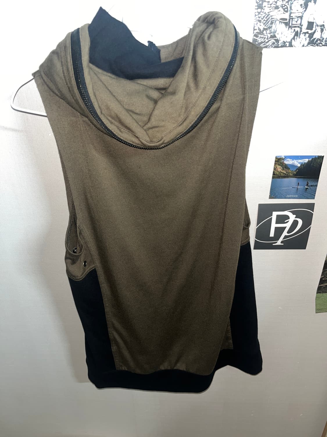 In The Attic 인더애틱 후드 베스트 집업 베스트 상품이미지2