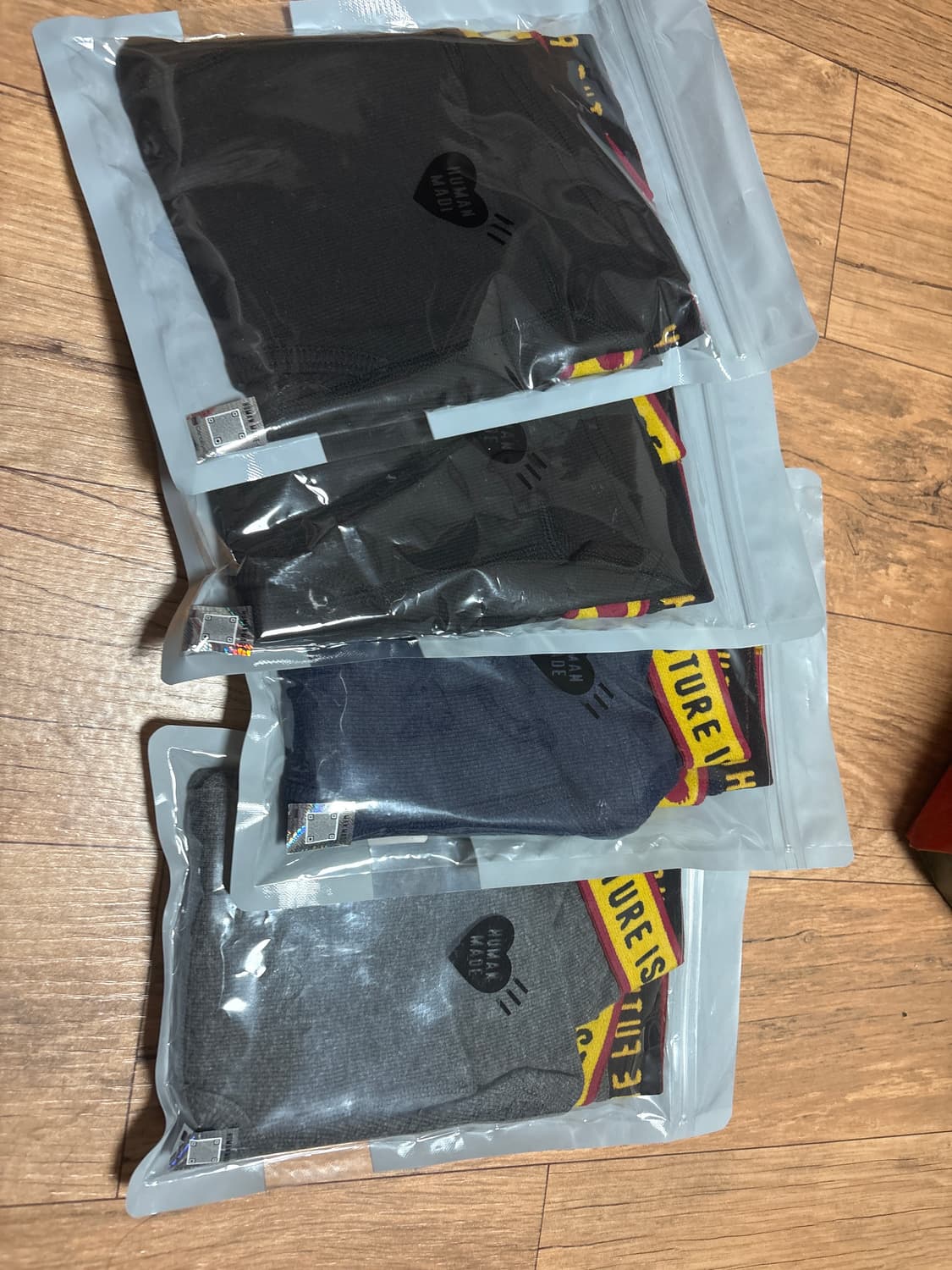 휴먼메이드 복서브리프 팬티 L 블랙 차콜 네이비 상품이미지1