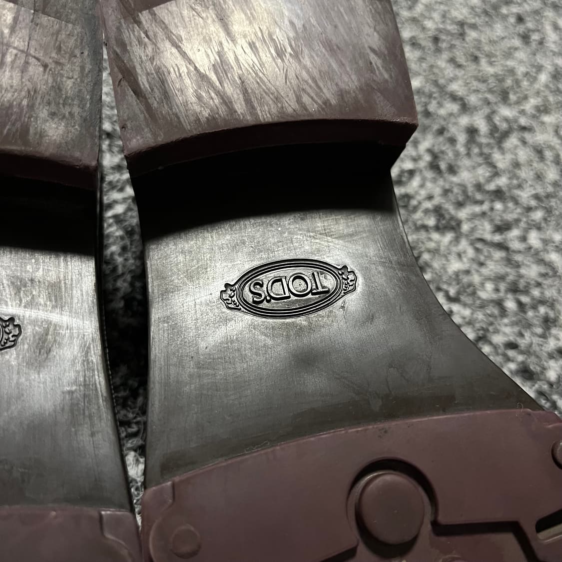 tods 토즈 35.5 금장 로퍼 구두 상품이미지7
