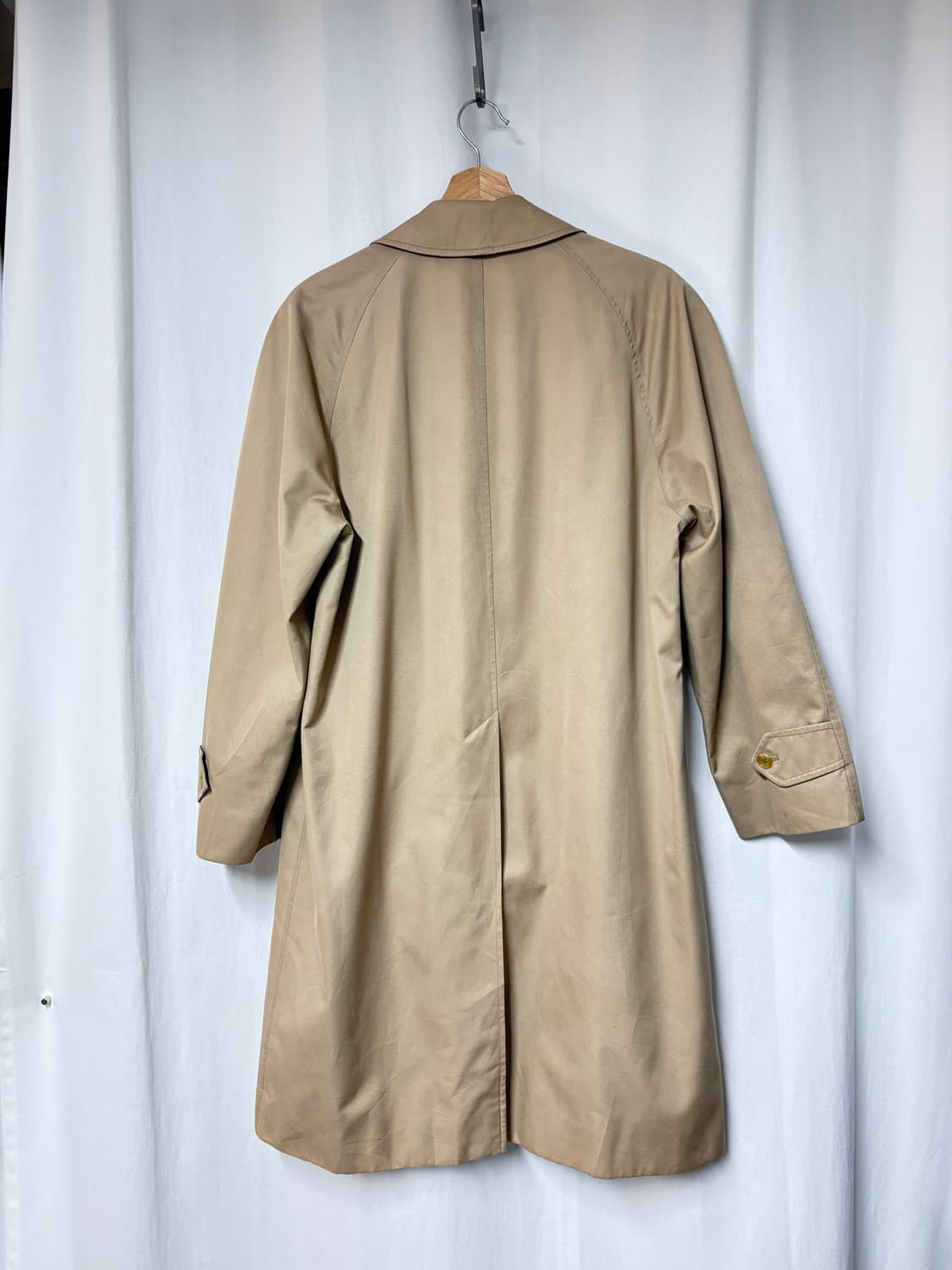 70's Burberrys 싱글 래글런 발마칸 코트 상품이미지2