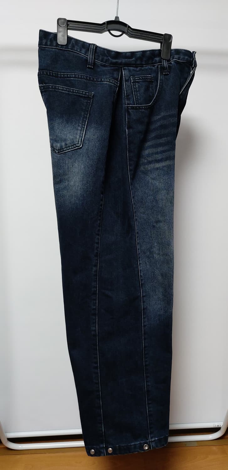 공용 워싱 와이드 데님 팬츠(L)30~31

 상품이미지4