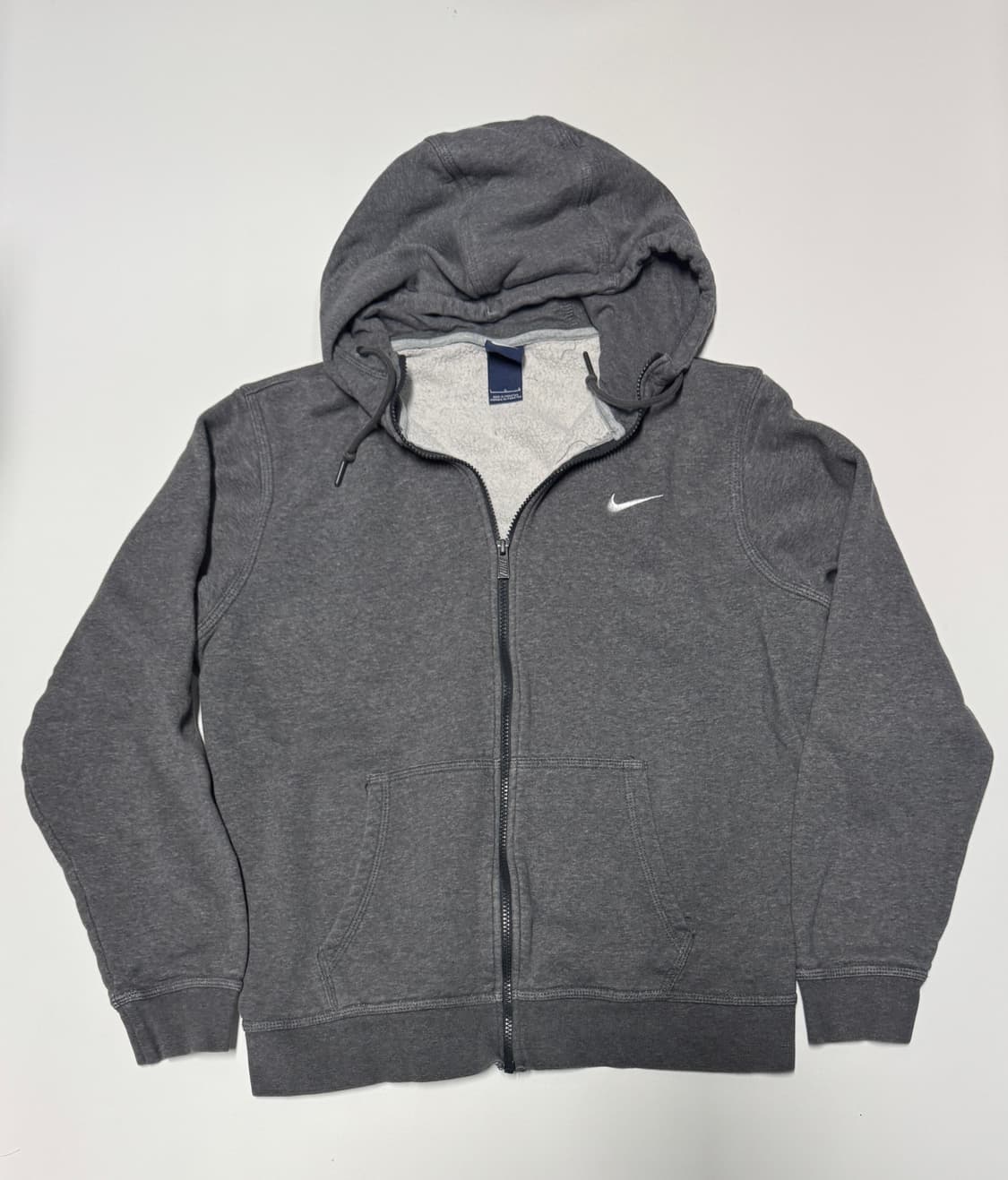 나이키 Nike 트레이닝 기모 후드집업 L 그레이 상품이미지1