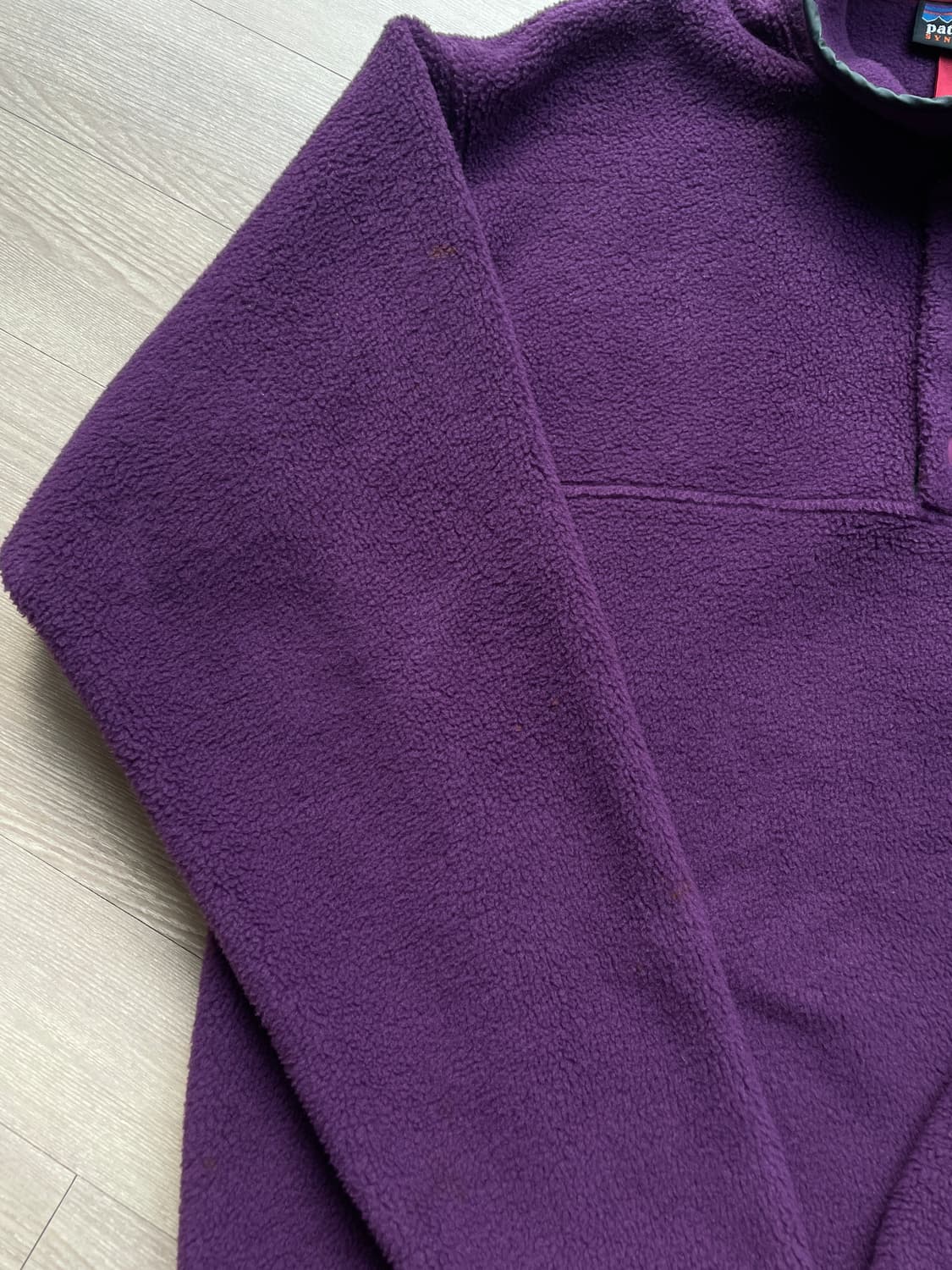 90s 파타고니아 신칠라 퍼플 그레이 플럼  상품이미지6