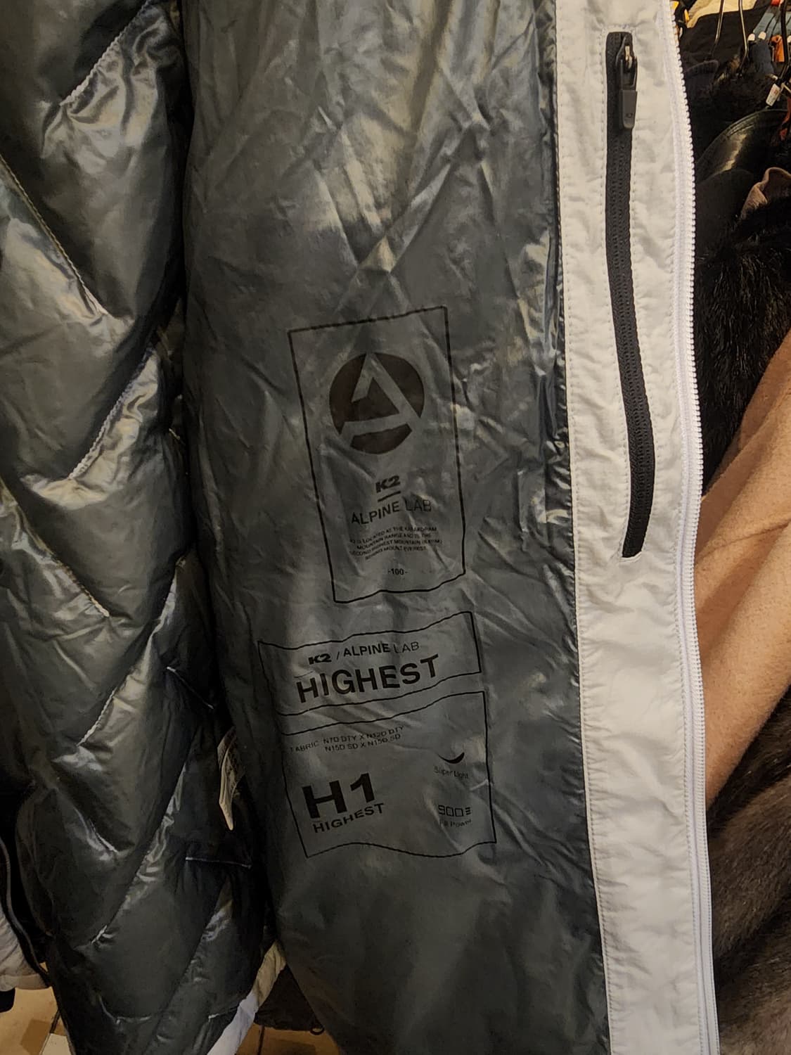 K2 알파인랩 HIGHEST 경량 패딩 상품이미지9
