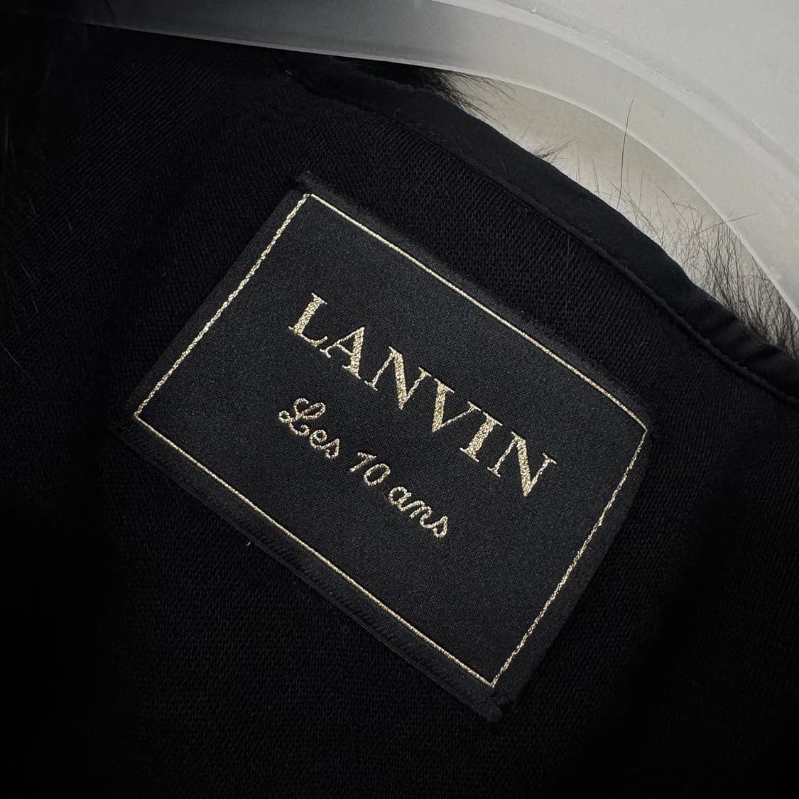 랑방 LANVIN 폭스 퍼 베스트 집업 상품이미지2