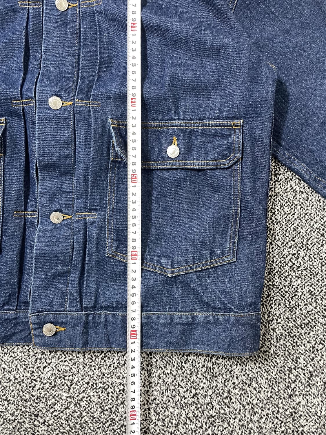 빈티지9. 프릭스스토어 데님 트러커 자켓 청자켓 중청 상품이미지5