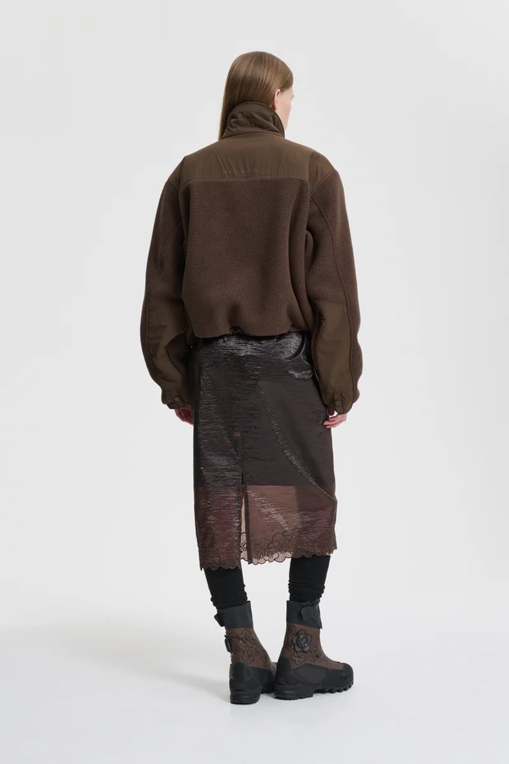 [M,L]세실리에 반센 x 노스페이스 25fw 리버시블 플리스 자켓 상품이미지7