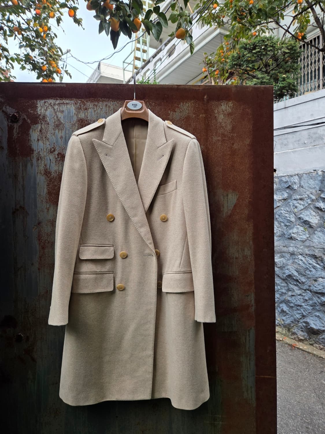 사르토리아 밀라네제 더블브레스티드코트 상품이미지1