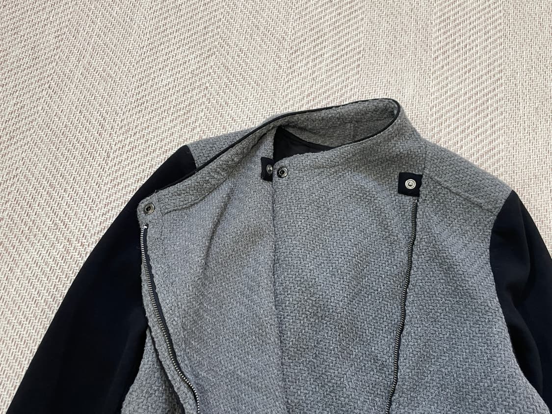 바나나리퍼블릭 비대칭 하이넥 집업  블루종 J03998 상품이미지6