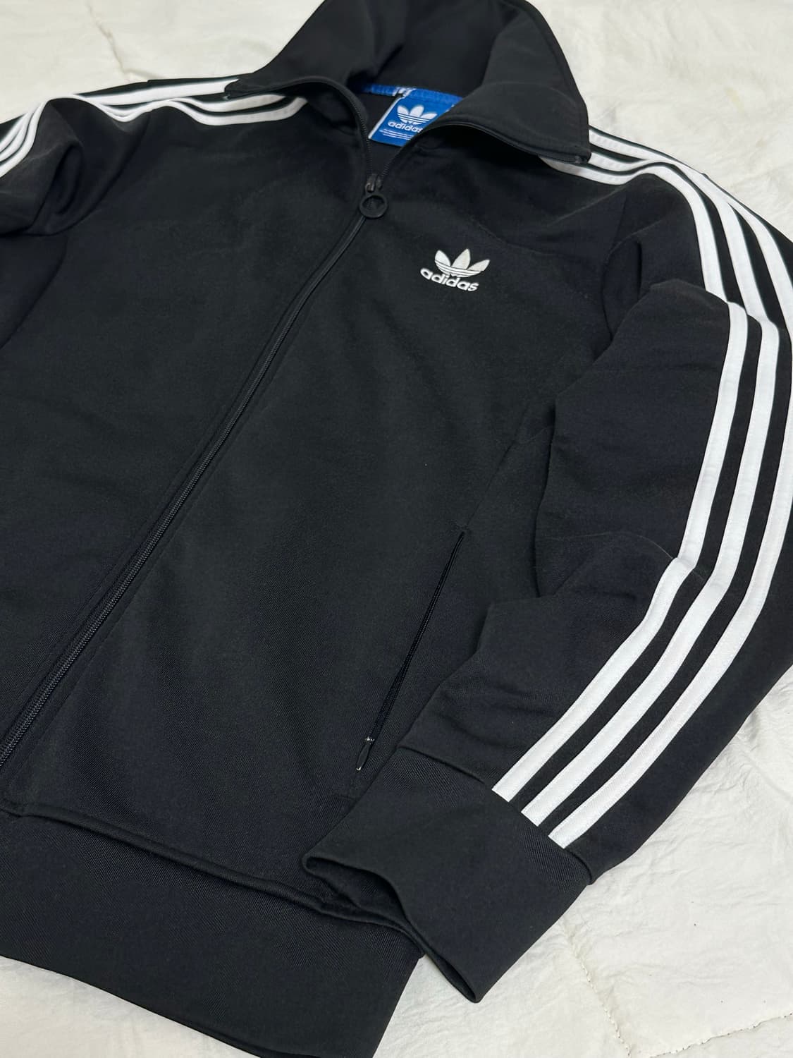 아디다스 파이어버드 삼선 유로파 트랙탑 블랙 미디움 상품이미지7