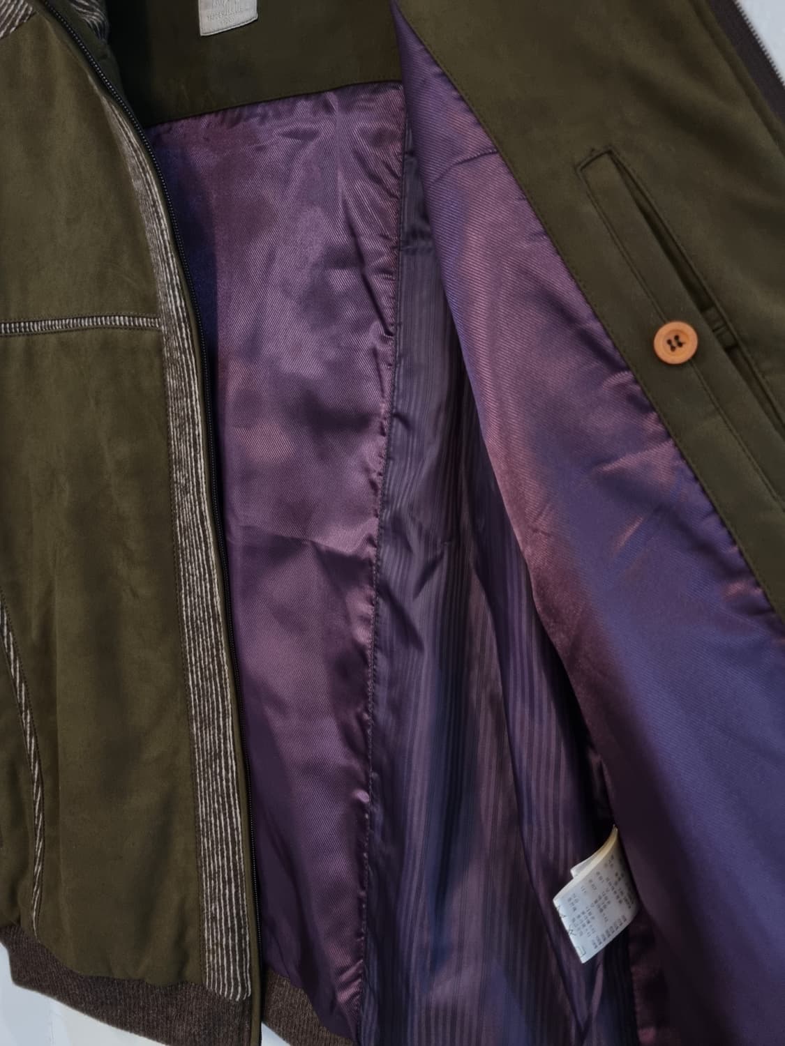 PGA TOUR 남성 스웨이드 자켓 100/실측105 상품이미지7