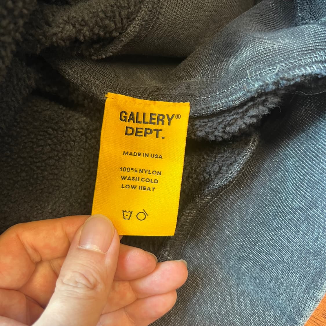 [L]갤러리 디파트먼트 GALLERYDEPT 썬페이드 워싱 후드티 상품이미지7