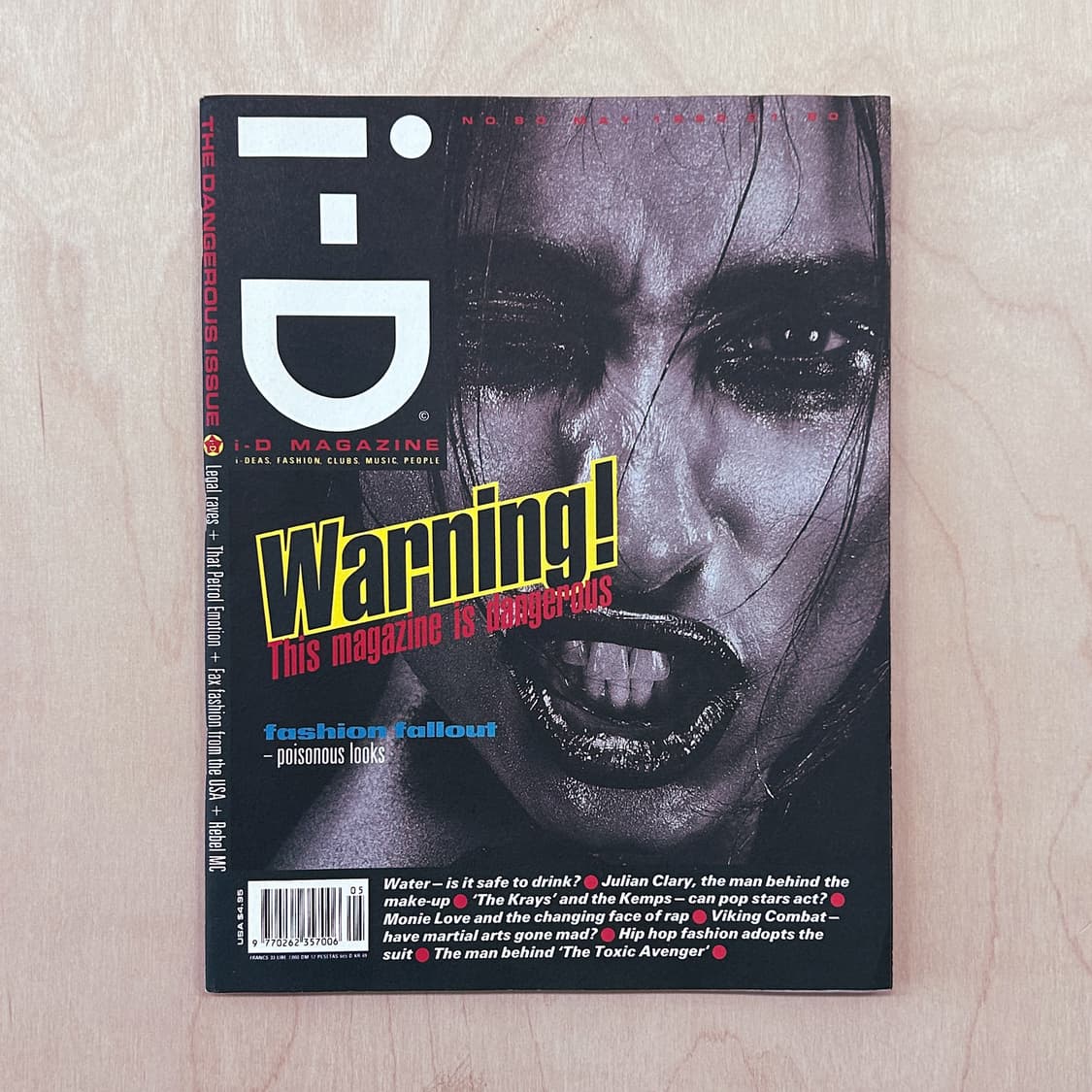 i-D No.80 May 1990 "The Dangerous Issue" 상품이미지1