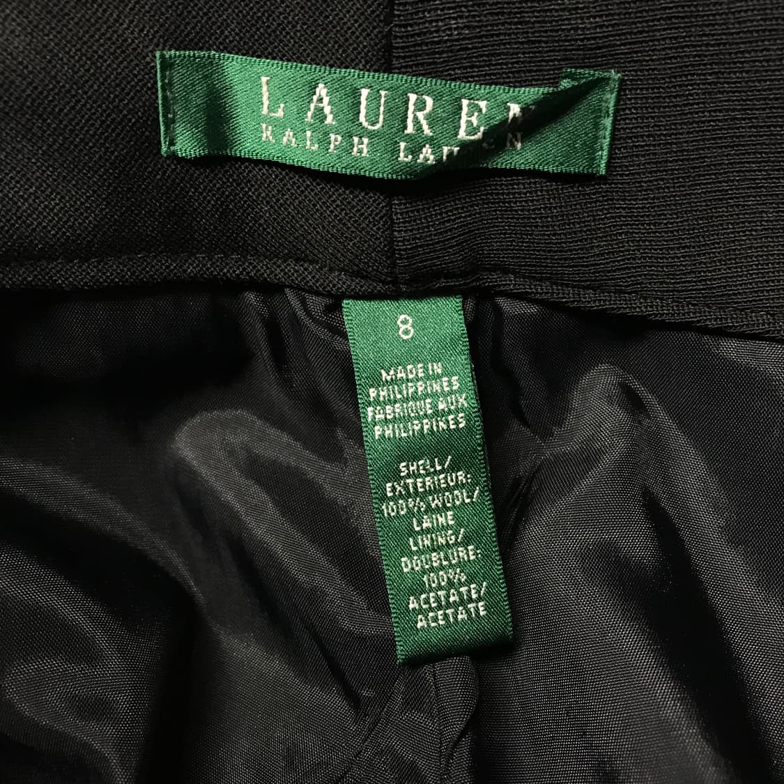 랄프로렌 블랙 슬랙스 8(W) 상품이미지5